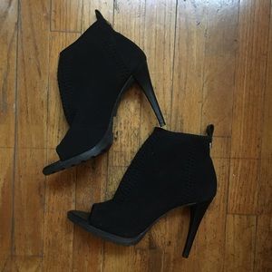 Calvin Klein black sock bootie